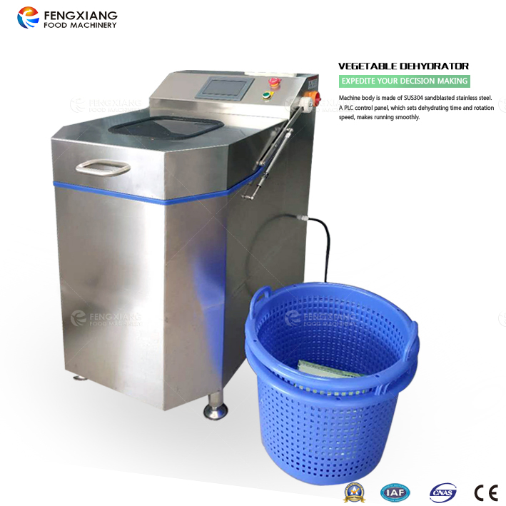 vegetable dewatering machine